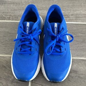 Boys Blue Nike Sneakers